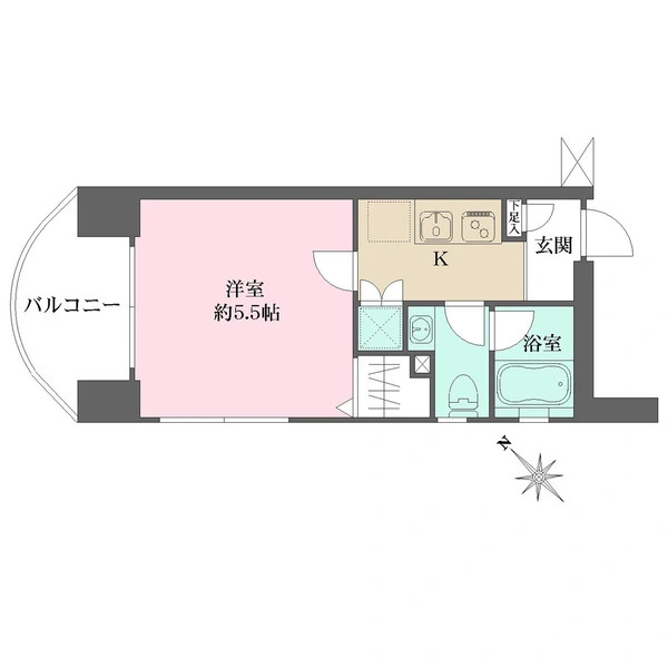 ＣＱレジデンス多摩川 間取図