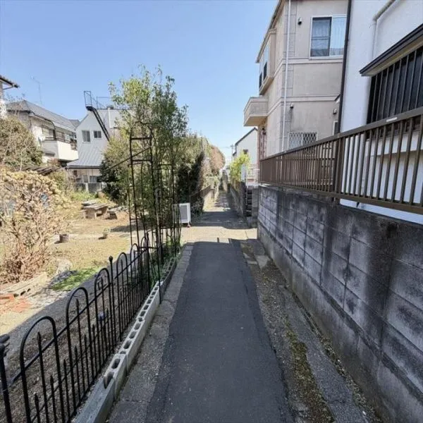 東大和市狭山3丁目 南西側 水路