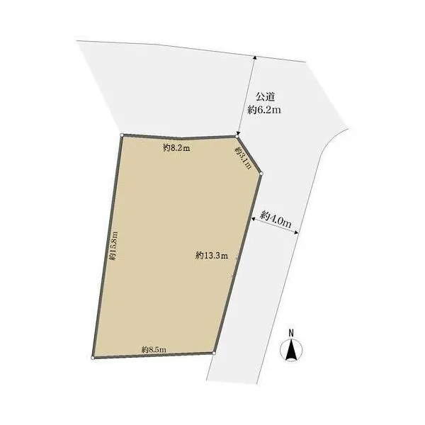厚木市緑ケ丘５丁目 区画図