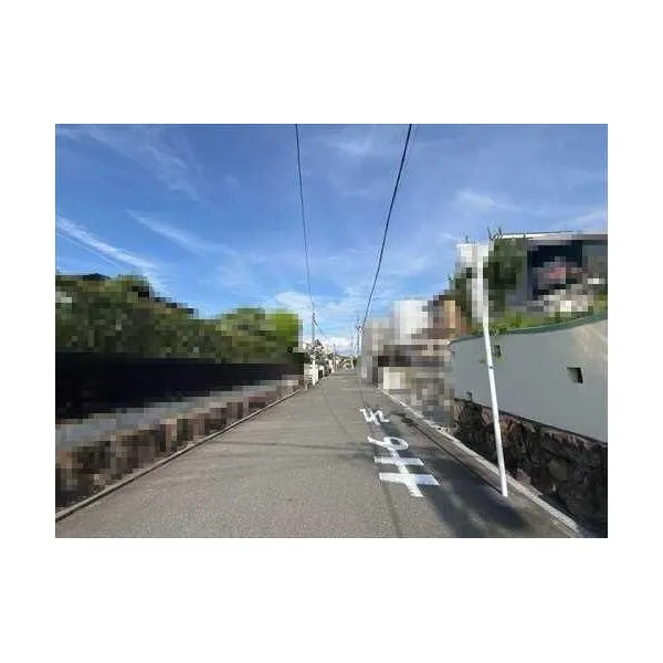 堺市堺区霞ヶ丘町4丁 前面道路(北側)