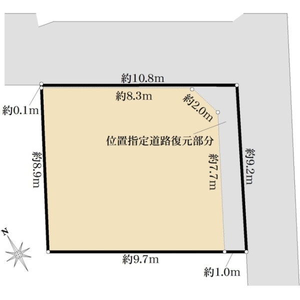 杉並区上荻２丁目 間取図
