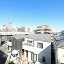 足立区谷中１丁目 ルーフバルコニーからの眺望