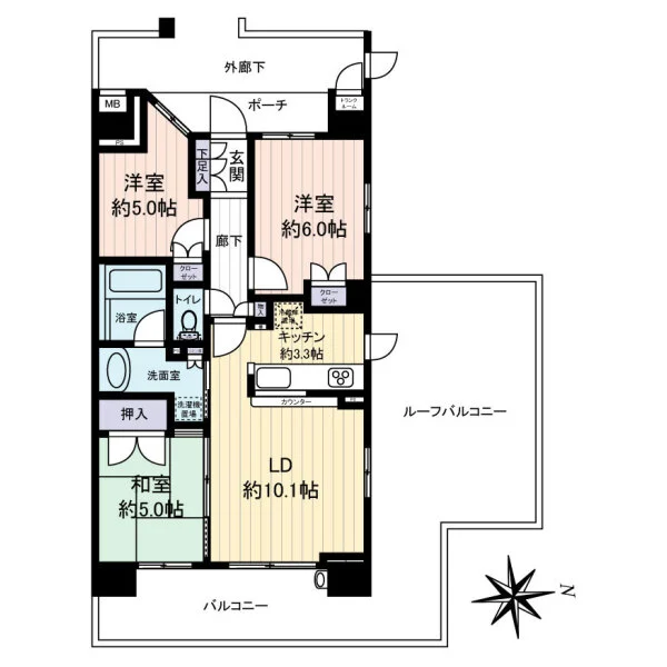グランプレシア 間取図