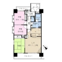 レックス稲毛 間取図