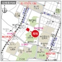 パークコート虎ノ門愛宕タワー 現地案内図