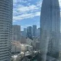 パークコート虎ノ門愛宕タワー バルコニーからの眺望
