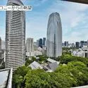 パークコート虎ノ門愛宕タワー バルコニーからの眺望