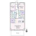 広尾マンション 間取図
