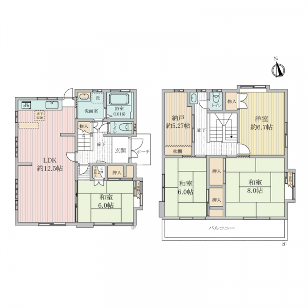 横浜市鶴見区馬場５丁目 間取図