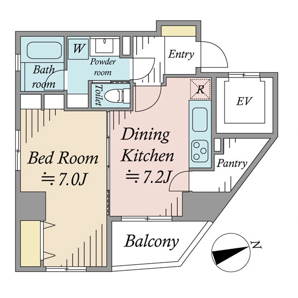 デュオ・スカーラ品川中延ＩＩ 間取図
