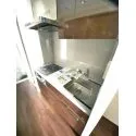 Ｊ＆ＴＥＲＲＡＣＥ／ザ・タワー十条 シンプルで使いやすいキッチン。２口コンロあり、お住まいの方の料理も快適に