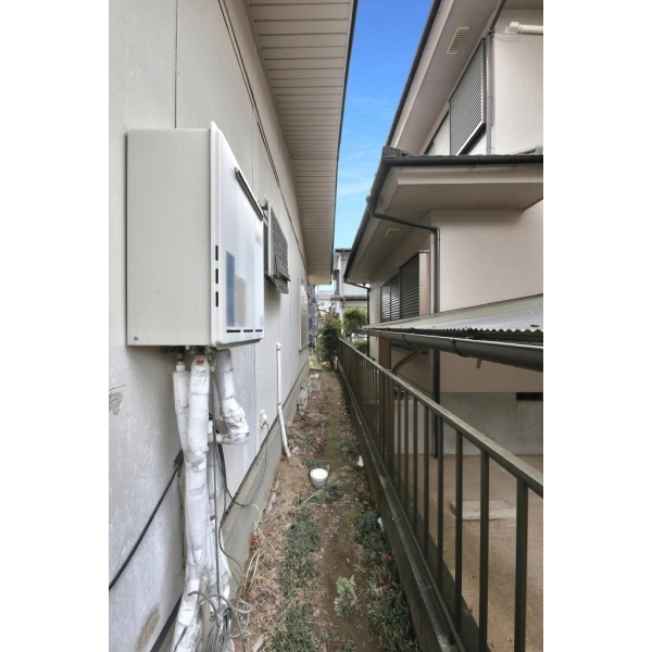 流山市大字東深井 西側隣地との境界