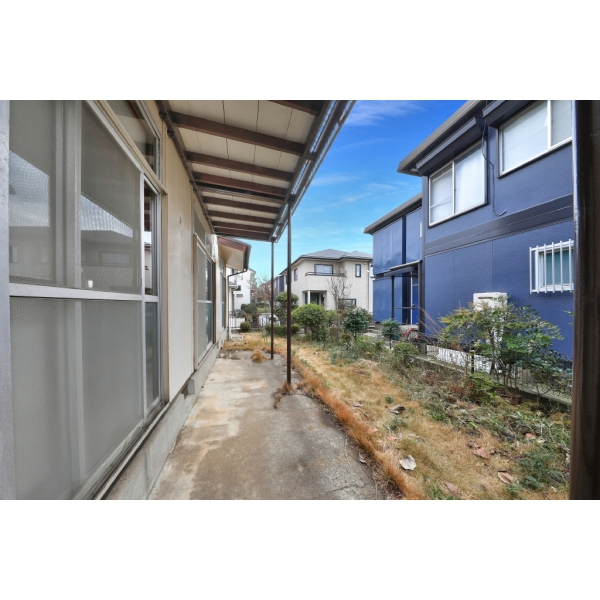 流山市大字東深井 南側隣地との境界