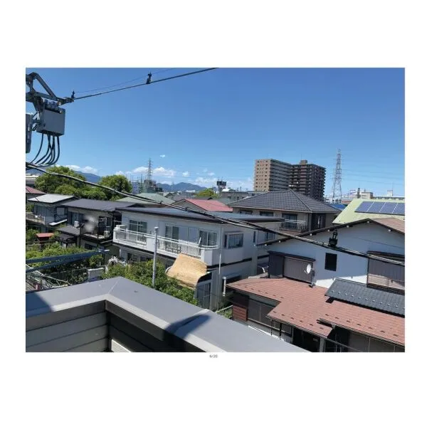 厚木市南町 3階南東側ルーフバルコニーからの眺望