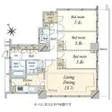 ローレルコート新宿タワー 間取図