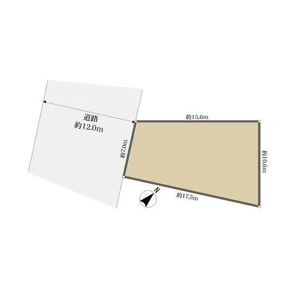 稲城市東長沼 区画図