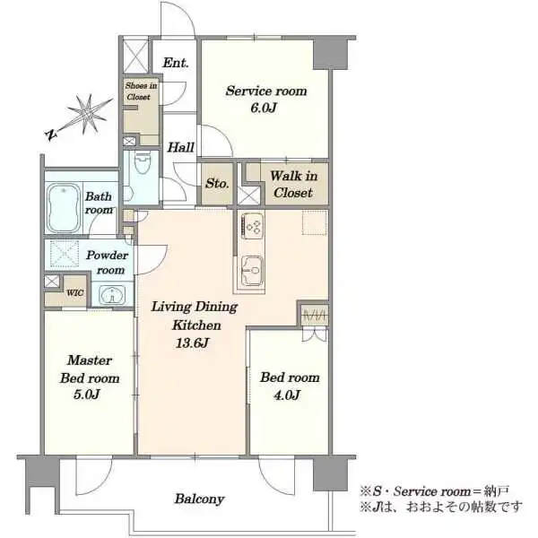 プレシス葛西プロスタイル 間取図