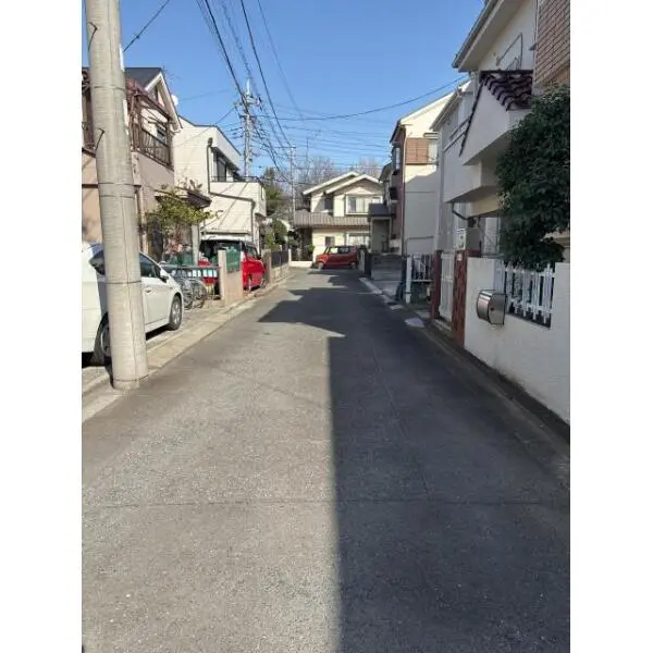 東久留米市野火止2丁目 前面道路
