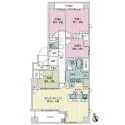 ヴィークステージ茶屋ケ坂スカイレジデンス 間取図