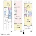 川崎市中原区下小田中６丁目 【建物参考プラン】建物参考価格1600万円（税込）※参考プランをもとにして作成した完成予定プランで…