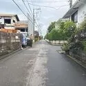 藤沢市片瀬山４丁目 前面道路（２０２６年９月撮影）