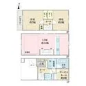 川崎市中原区中丸子 間取図