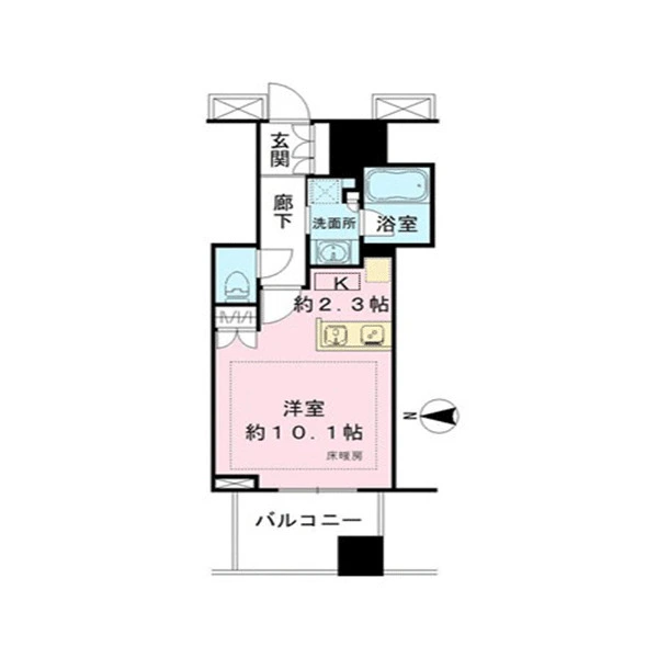 武蔵野タワーズスカイクロスタワー 間取図