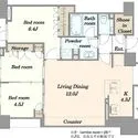 クレヴィア巣鴨 間取図