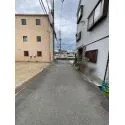 大東市南津の辺町 前面道路