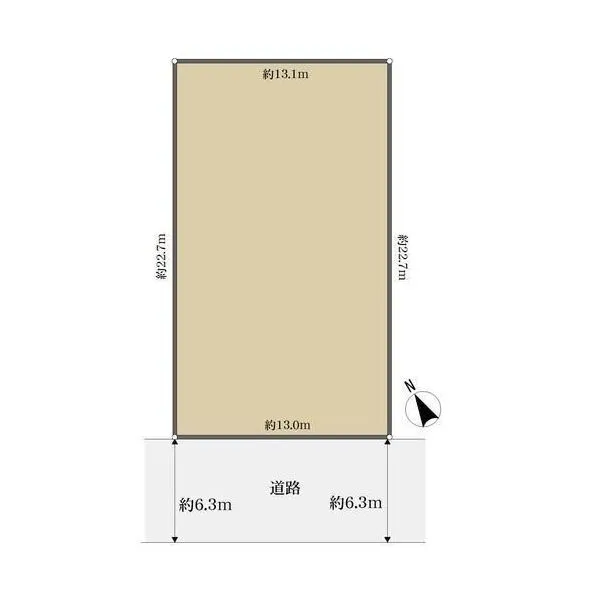 名古屋市昭和区萩原町４丁目 地形図