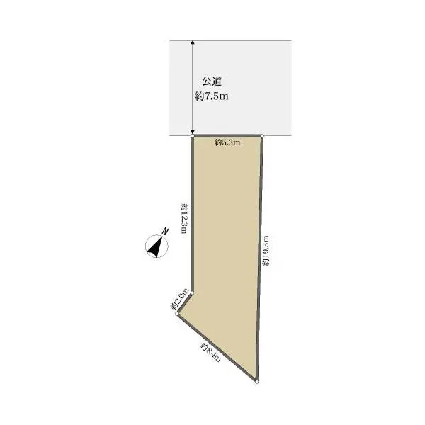 名古屋市名東区上社３丁目 間取図