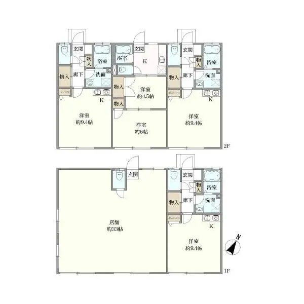 相模原市南区相模大野６丁目 間取図