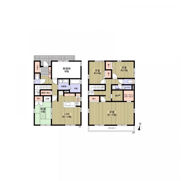 名古屋市守山区桔梗平２丁目 間取図