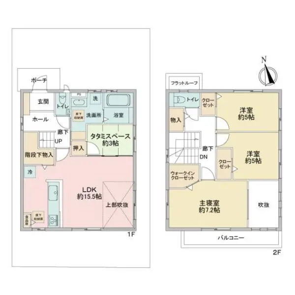 船橋市夏見台１丁目 間取図