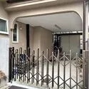 豊中市上野西４丁目 車庫（２０２５年１０月撮影）