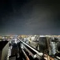 ライオンズステーションプラザ西葛西 スカイデッキからの夜景（眺望は永続的に保証されるものではありません。）