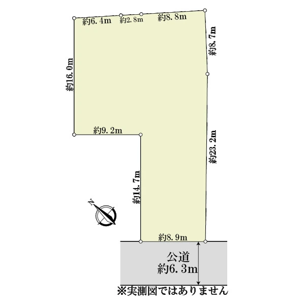 名古屋市昭和区向山町２丁目 間取図