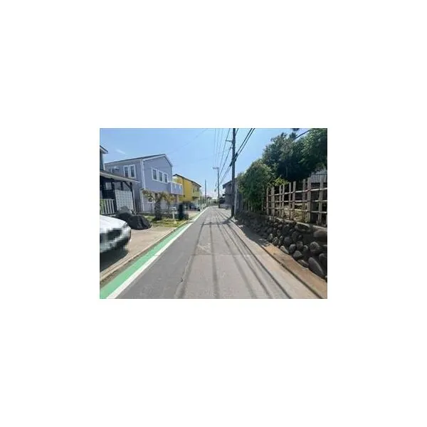 藤沢市鵠沼海岸１丁目 南西側道路