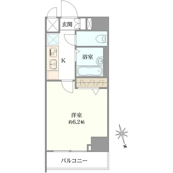 ステージグランデ高輪 間取図