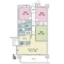 ライオンズマンション鶴里 間取図