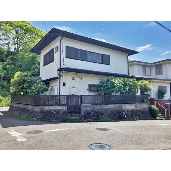 鎌倉市二階堂 北側から見た現地