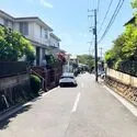 鎌倉市二階堂 北西側道路