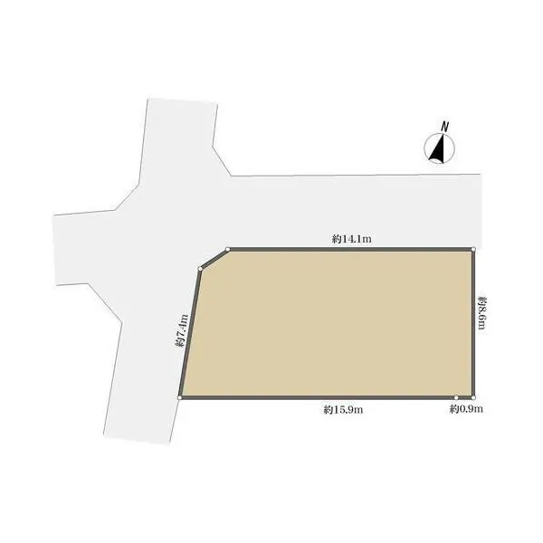 練馬区春日町１丁目 区画図