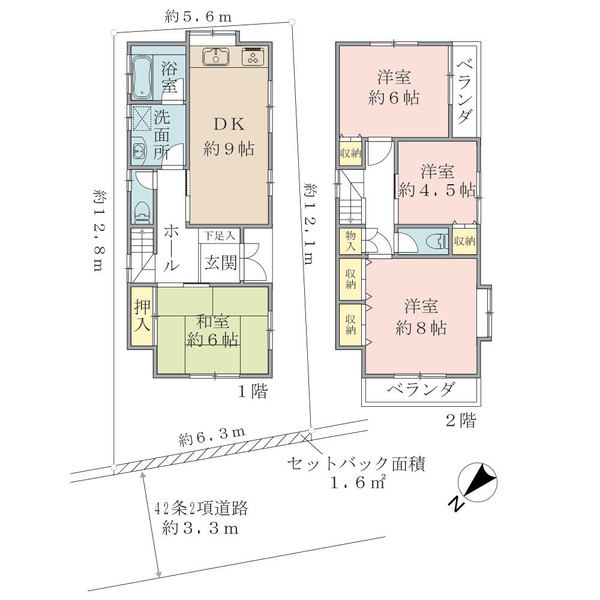江東区亀戸７丁目 間取図