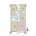 菊川パーク・ホームズ 間取図