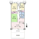 エンゼルハイム大森町弐番館 間取図