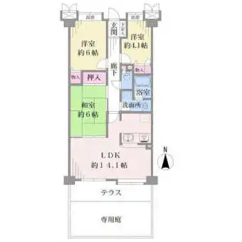 間取図