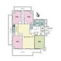 ライオンズマンション豊中上野東 間取図
