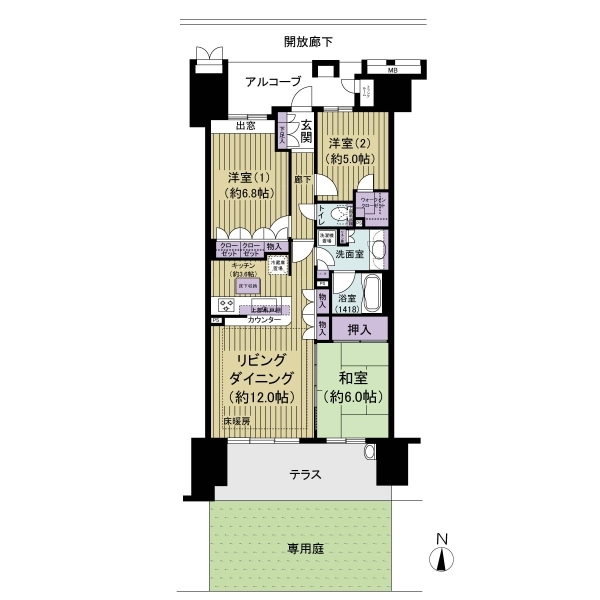 東京ソシオグランデ 間取図