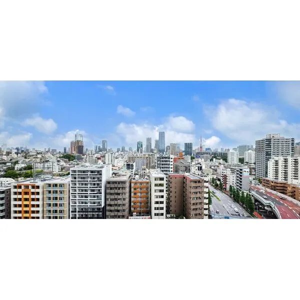 白金ザ・スカイ　東棟 ～住戸からの眺望（パノラマ）～
